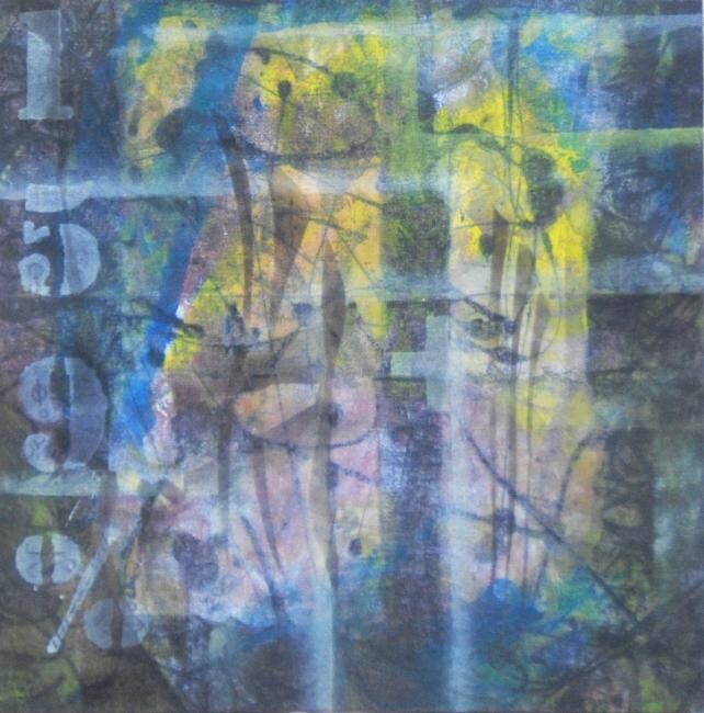 Pittura intitolato "Dissimulation N° 2" da Jean Luc Logie, Opera d'arte originale