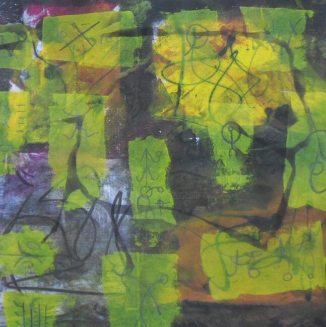 Pittura intitolato "Dissimulation N° 3" da Jean Luc Logie, Opera d'arte originale