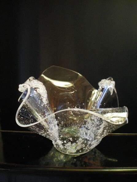 设计 标题为“Seau à Champagne” 由Jean Luc Masini, 原创艺术品, 玻璃