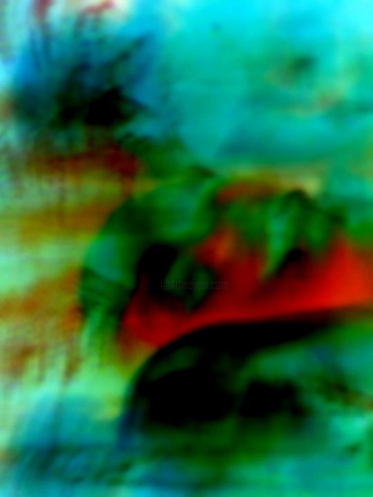 Digital Arts titled "Abstraction Rouge.j…" by Jean-Luc Perrault, Original Artwork, Digital Painting