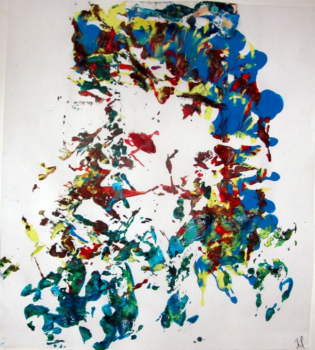 Peinture intitulée "Maiko.jpg" par Jean-Luc Perrault, Œuvre d'art originale