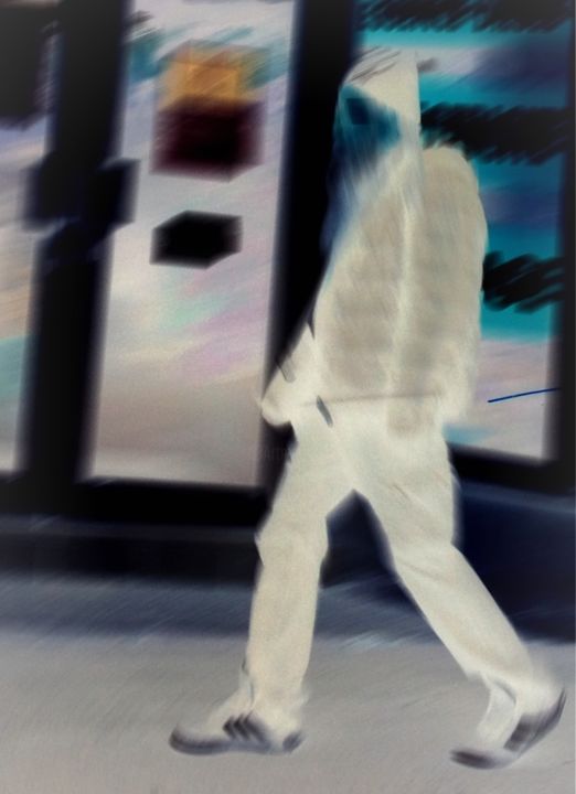 Цифровое искусство под названием "Swag" - Jean-Luc Perrault, Подлинное произведение искусства, Цифровая живопись