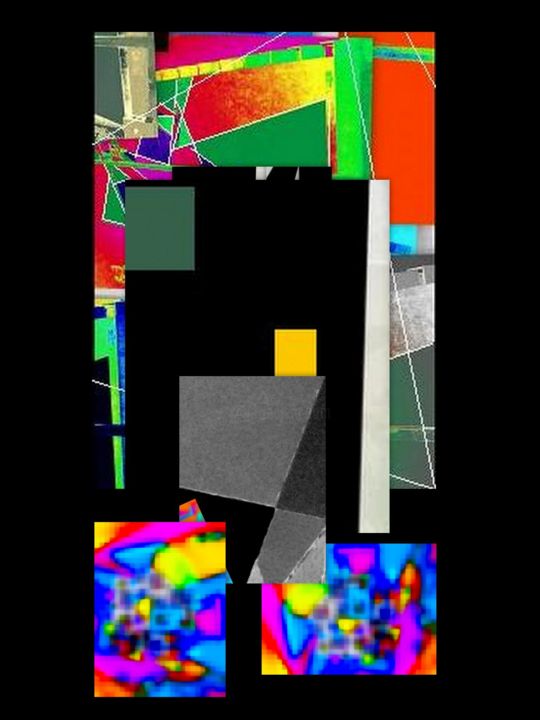 Digital Arts με τίτλο "Théâtre.jpg" από Jean-Luc Perrault, Αυθεντικά έργα τέχνης, Ψηφιακή ζωγραφική