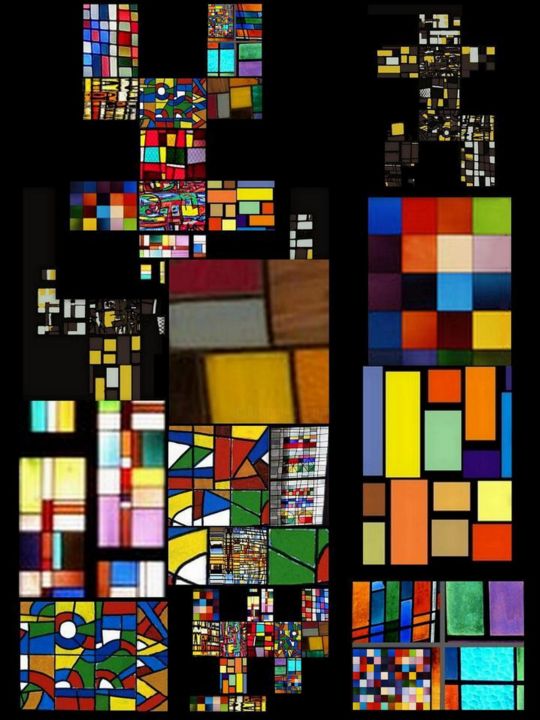 Цифровое искусство под названием "Chaos.jpg" - Jean-Luc Perrault, Подлинное произведение искусства, Цифровая живопись