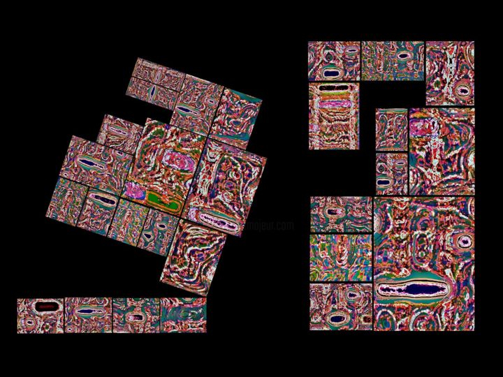 Arts numériques intitulée "Penché.jpg" par Jean-Luc Perrault, Œuvre d'art originale, Peinture numérique