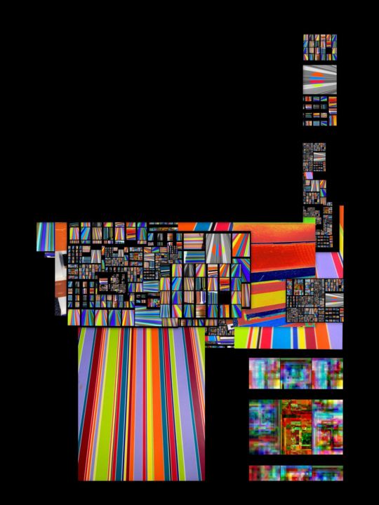 Цифровое искусство под названием "Lama.jpg" - Jean-Luc Perrault, Подлинное произведение искусства, Фотомонтаж