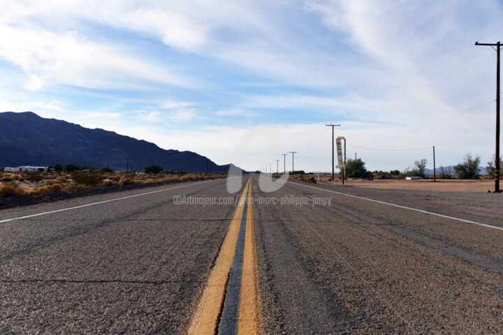 Photography titled "ROUTE 66 - BAGDAD C…" by Jean-Marc Philippe (Jimpy), Original Artwork, Digital Photography