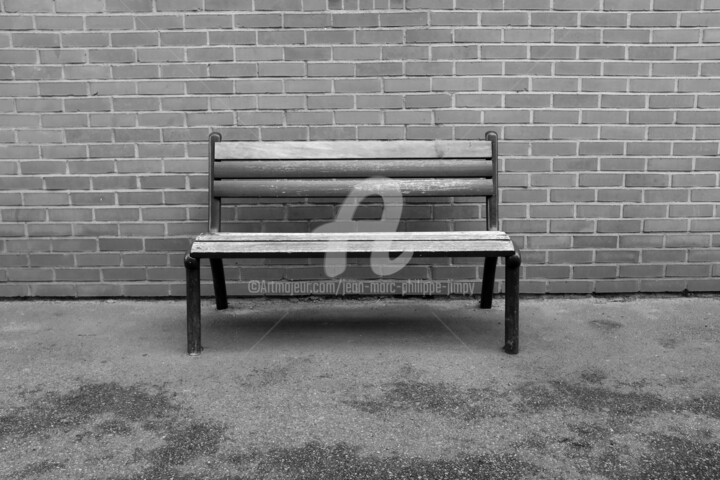 Photography titled "LE BANC" by Jean-Marc Philippe (Jimpy), Original Artwork, Digital Photography