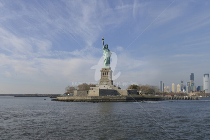 Photography titled "LIBERTY NY" by Jean-Marc Philippe (Jimpy), Original Artwork, Digital Photography
