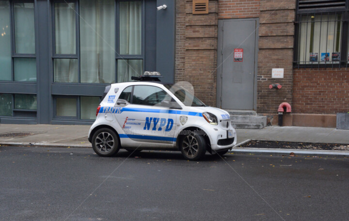 "NEW-YORK POLICE DIS…" başlıklı Fotoğraf Jean-Marc Philippe (Jimpy) tarafından, Orijinal sanat, Dijital Fotoğrafçılık