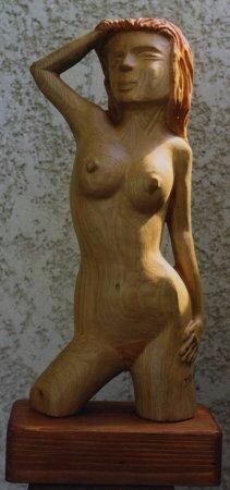Sculpture intitulée "Amélie" par Jean-Marie Dubreuil, Œuvre d'art originale