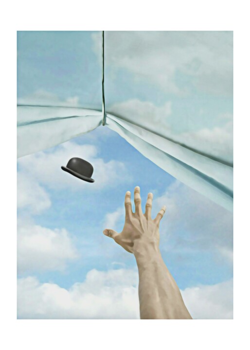 Arte digitale intitolato "Heaven" da Jean-Marie Gitard (Mr STRANGE), Opera d'arte originale, Collage digitale