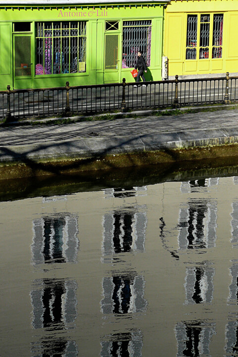 Фотография под названием "Canal vert" - Jean-Marie Virat, Подлинное произведение искусства, Цифровая фотография