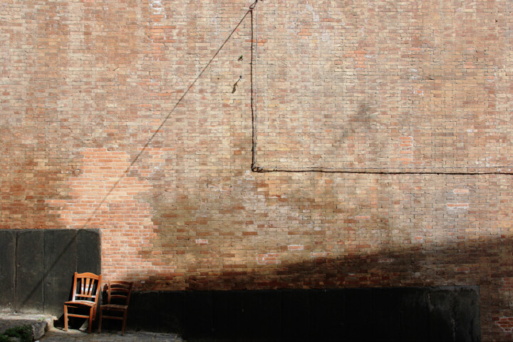 Photographie intitulée "Chaise" par Jean-Marie Virat, Œuvre d'art originale, Photographie numérique