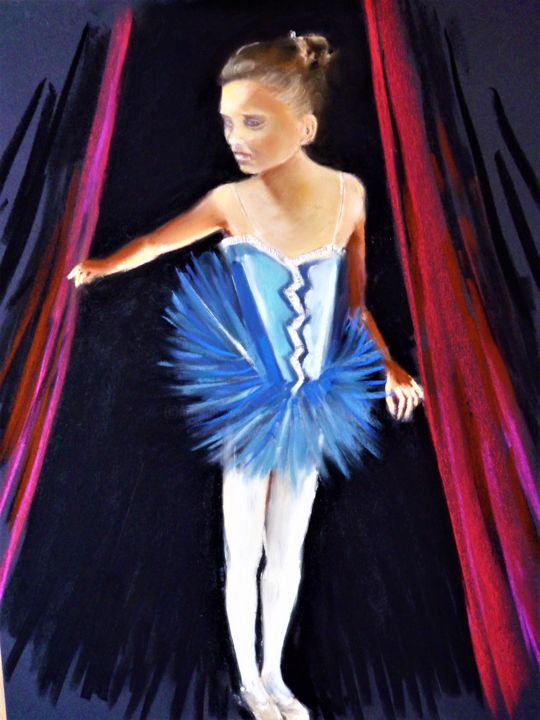 "petite danseuse" başlıklı Tablo Jean Gaborieau tarafından, Orijinal sanat