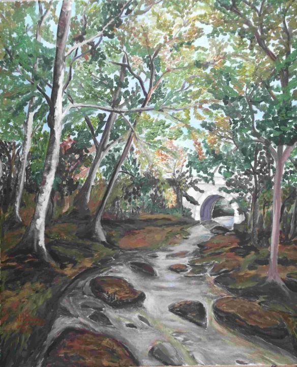 Peinture intitulée "dscf1439-2-com.jpg" par Jean Paul Bourles, Œuvre d'art originale,