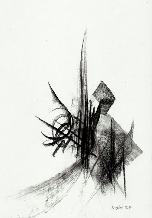 Drawing titled "Chorus-05 -  Eric D…" by Gipéhel, Original Artwork, Charcoal