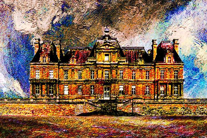 Photographie intitulée "château de Maisons-…" par Jean-Paul Martin, Œuvre d'art originale