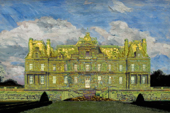 Photographie intitulée "château de Maisons-…" par Jean-Paul Martin, Œuvre d'art originale