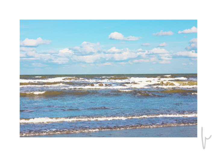 Fotografia intitolato "Adriatica 2" da Jean Paul Pierozzi, Opera d'arte originale, Fotografia manipolata
