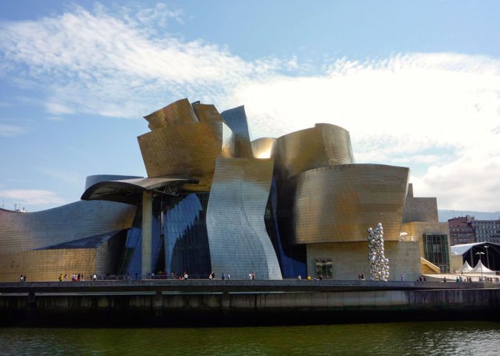 Photographie intitulée "Guggenheim1" par Jean Paul Rosso, Œuvre d'art originale