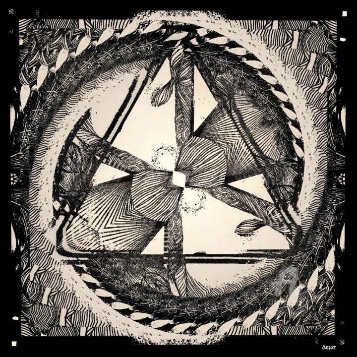 Photographie intitulée "wheel of life" par Jean Philippe Desmoulins, Œuvre d'art originale, Modélisation 3D