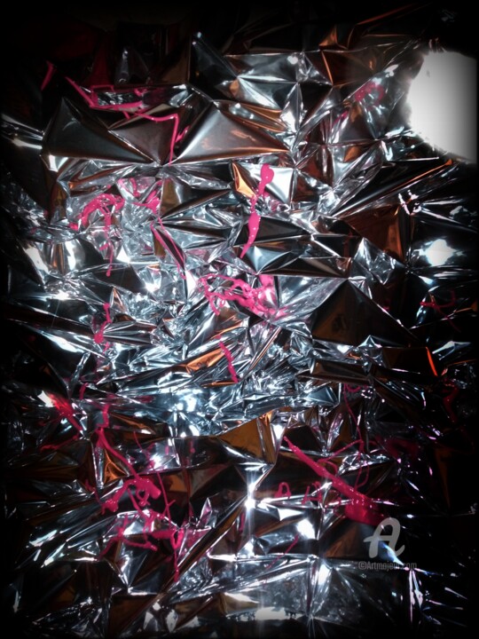 Fotografía titulada "Mandi/Aluminium ben…" por Jean Philippe Desmoulins, Obra de arte original, Aluminio