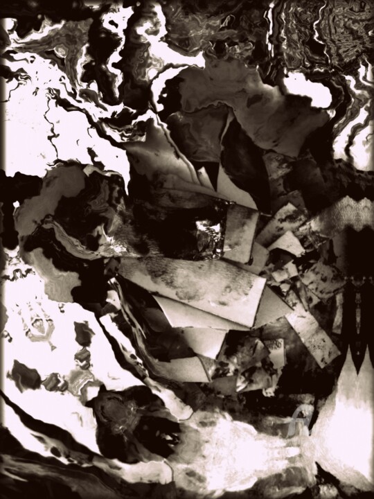 Arts numériques intitulée "Snoke" par Jean Philippe Desmoulins, Œuvre d'art originale, Collages