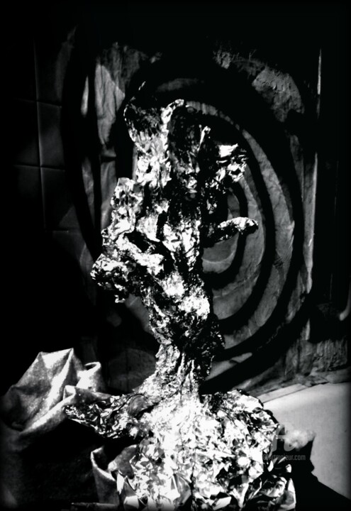 Photographie intitulée "Siméon" par Jean Philippe Desmoulins, Œuvre d'art originale, Aluminium