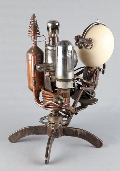 Sculpture titled "Electrolysis.jpg" by Jean-Pierre Burquier, Original Artwork