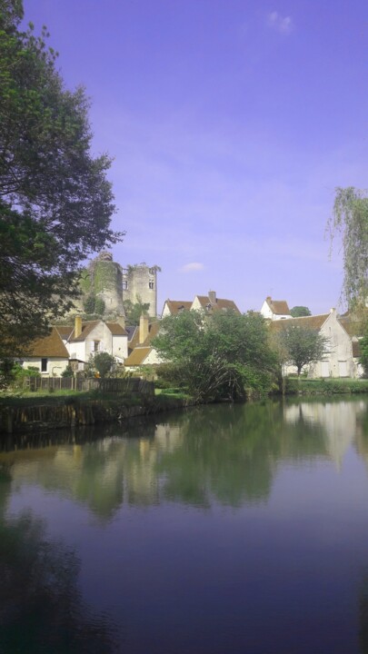 Photography titled "Village en touraine" by Jean-Pierre Duquaire, Original Artwork