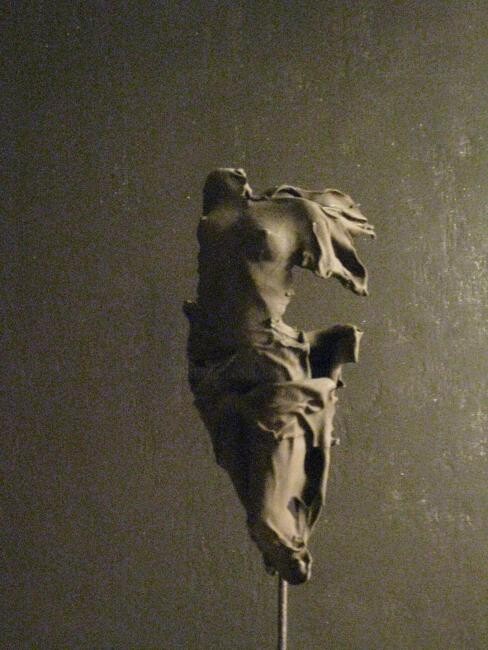 Skulptur mit dem Titel "plastic allegory 14" von Jean-Yves Verne, Original-Kunstwerk, Gemischte Medien