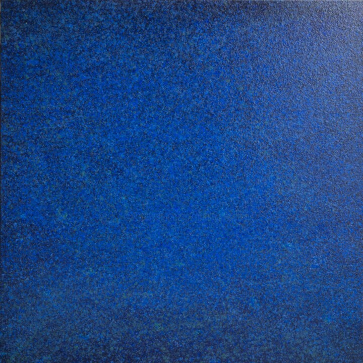 Peinture intitulée "summertime blue" par Jean-Yves Verne, Œuvre d'art originale, Acrylique Monté sur Châssis en bois