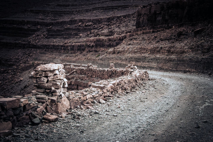 "Djebel Sagho - Track" başlıklı Fotoğraf Jean-Claude Chevrel tarafından, Orijinal sanat, Fotoşopsuz fotoğraf