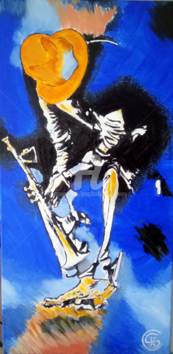 Peinture intitulée "modern-jazz-2018. n…" par Jc C-S ' Art, Œuvre d'art originale, Huile