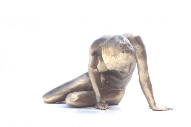 Sculpture intitulée "Gwen" par Gaïd, Œuvre d'art originale, Métaux