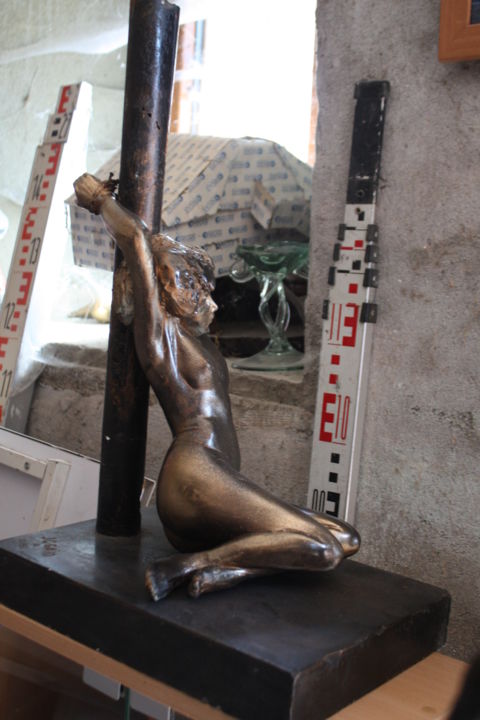 Sculpture titled "Fantasme" by Gaïd, Original Artwork, Bronze