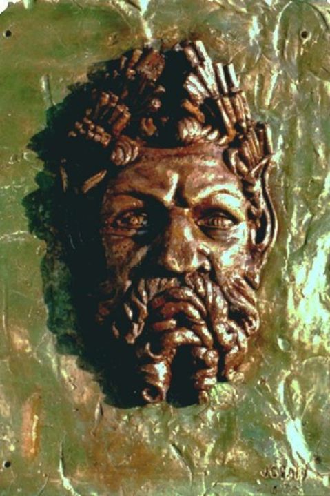 Sculpture intitulée "faune" par Gaïd, Œuvre d'art originale, Bronze
