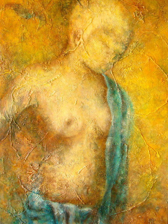 Painting titled "le-bain.jpg" by Luce Chable, Original Artwork