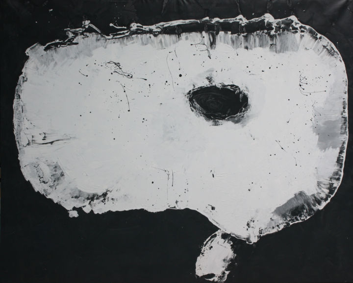 Картина под названием "09 - perdu 2" - Jean Deslus, Подлинное произведение искусства, Другой Установлен на Деревянная рама д…