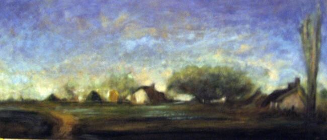 Pintura titulada "Crépuscule" por Jeanie Castelli, Obra de arte original, Acrílico