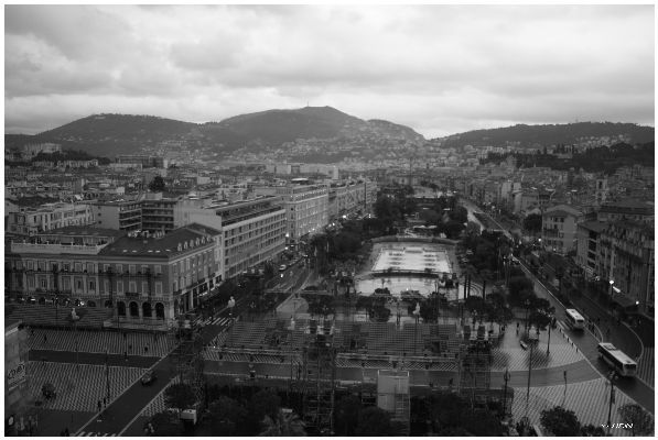 Fotografia zatytułowany „Vue sur Nice est” autorstwa Jeanjeandenice " Jjdn ", Oryginalna praca