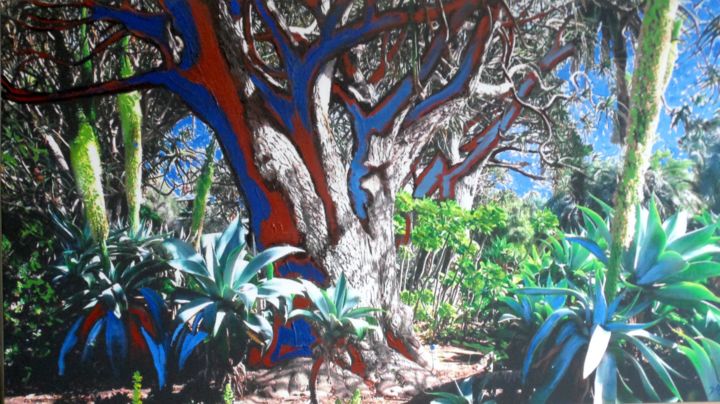 Painting titled "huttingtun garden-1…" by Jeanluc Et Harry, Original Artwork