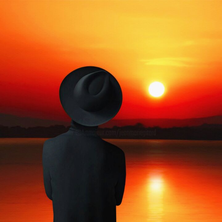 Arts numériques intitulée "SUNRISE" par Jean-Marie Gitard (Mr STRANGE), Œuvre d'art originale, Photo montage
