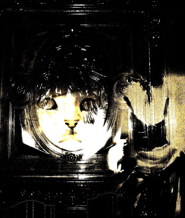 Fotografia intitolato "Le miroir" da Jean Mary Coulon, Opera d'arte originale, fotografia a pellicola