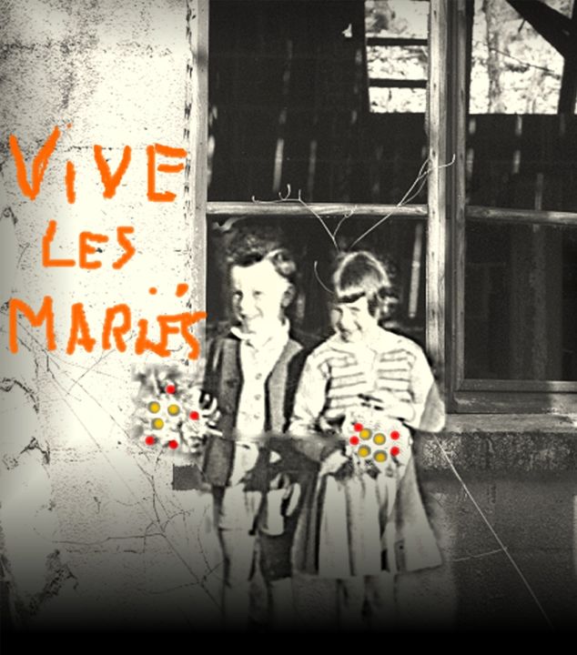 Photography titled "Le mariage du siècl…" by Jean Mary Coulon, Original Artwork, Analog photography