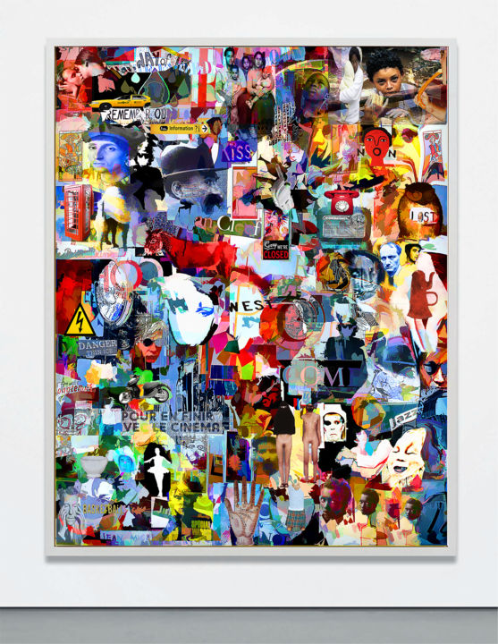 Digital Arts titled "CLEEF digital colla…" by Jean Mirre, Original Artwork, Collages