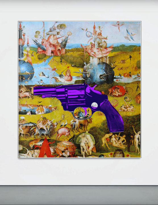 Digital Arts titled "Bosch et Warhol" by Jean Mirre, Original Artwork