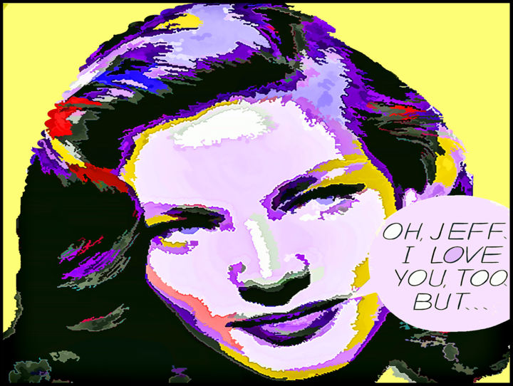 Digital Arts titled "BACALL" by Jean Mirre, Original Artwork