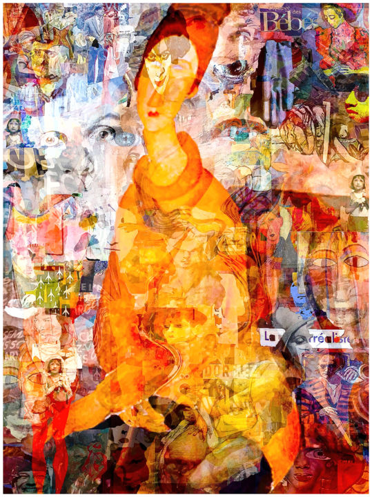 Digitale Kunst mit dem Titel "SURREALISME" von Jean Mirre, Original-Kunstwerk